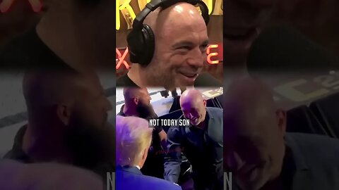 When Joe Rogan met Donald Trump at UFC