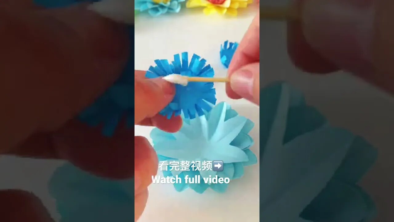 origami flower | Paper crafts easy | 用纸做花朵 | DIY paper flower | DIY 用纸做花