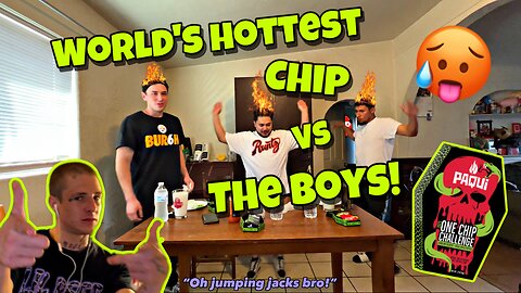 My friends did THE ONE CHIP CHALLENGE!!