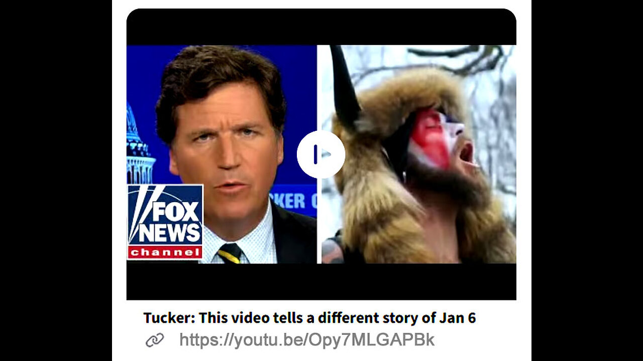 Tucker: This video tells a different story of Jan 6 ~Mirrored~