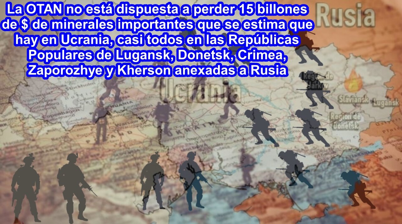 La OTAN dice por medio de Zelensky que hará capitular a Moscú, ¿Cómo, con armas convencionales?