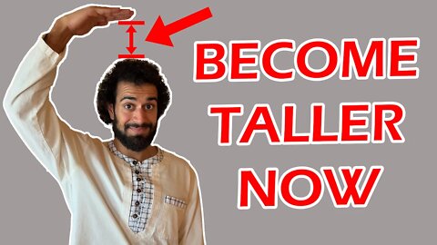 Do This To Become Taller (Instant Results)