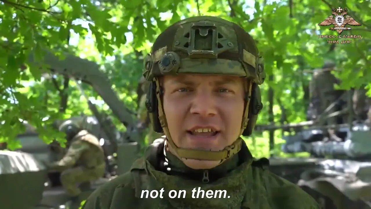 Russian TOS-1A "Solntsepyok" Of Allied Forces Hammering Ukrainian Positions Near Avdiivka.