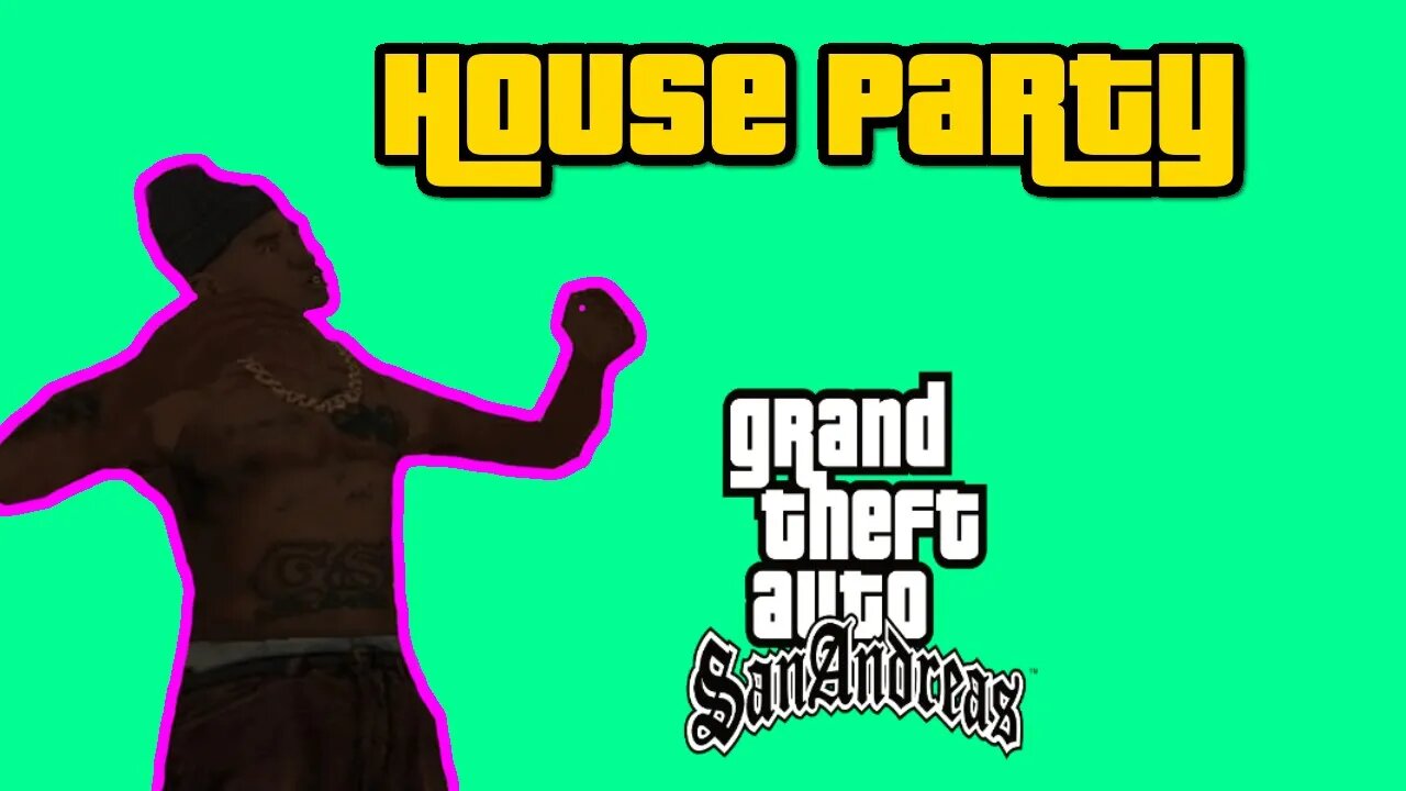 Grand Theft Auto San Andreas - House Party [All Cutscenes, No Commentary]