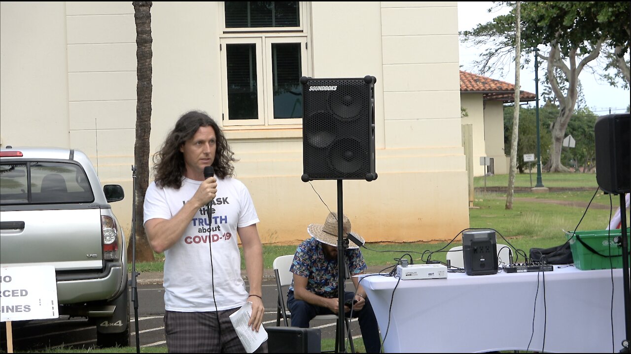 Part 3 Guest Speakers (Unite For Medical Freedom) 1. Kevin McDonald 2. Jenifer 3. Shaylene Iseri