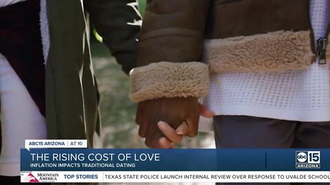 If your dating life is heating up, so is inflation