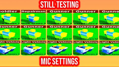 I Changed And Added Better Settings To My New Mic (with roblox gameplay)