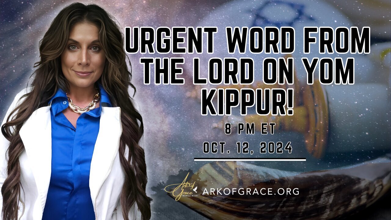 Prophet Amanda Grace - Urgent Word From The Lord On Yom Kippur - Captions