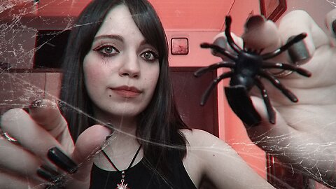 ASMR - Spider Web Trigger + Mouth Sounds 🕷🕸 (Especial de Halloween🎃)