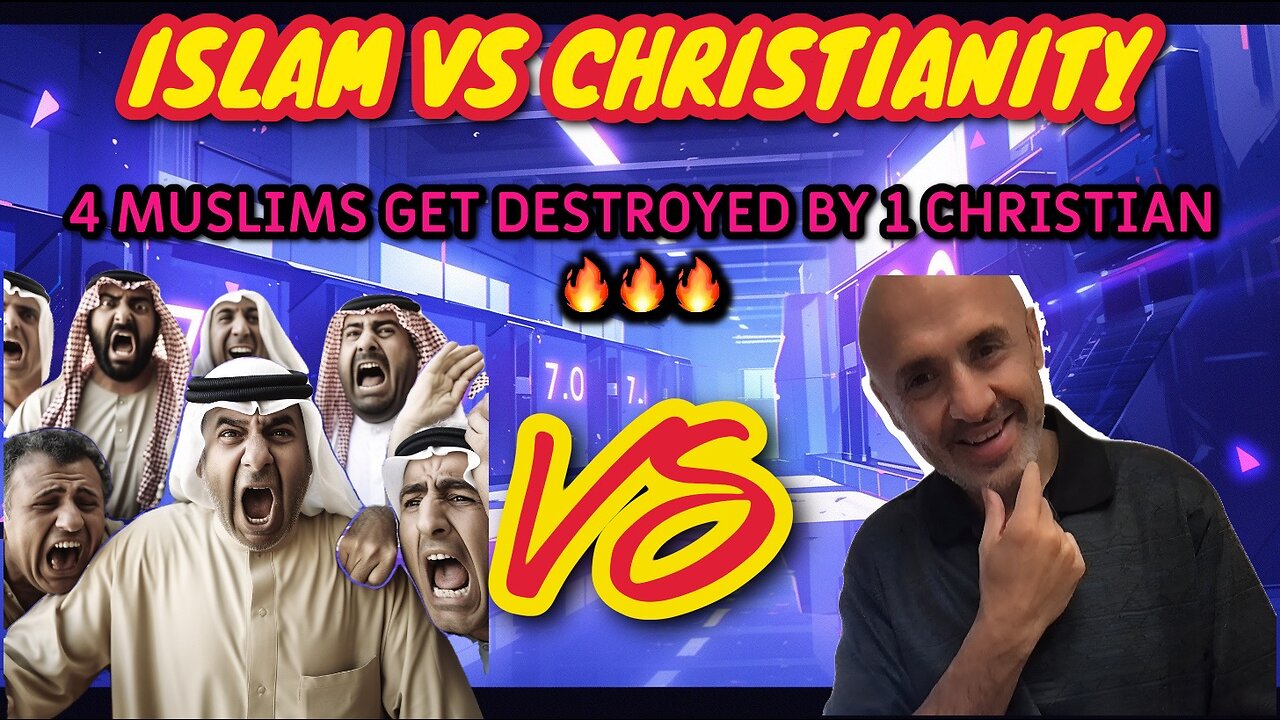 HOT DEBATE🔥 4 MUSLIMS GET DESTROYED BY 1 CHRISTIAN