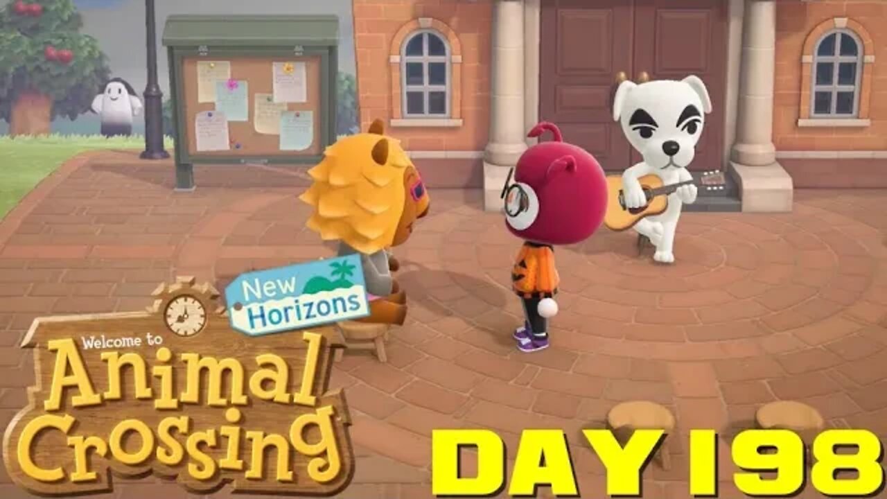 Animal Crossing: New Horizons Day 198 - Nintendo Switch Gameplay 😎Benjamillion