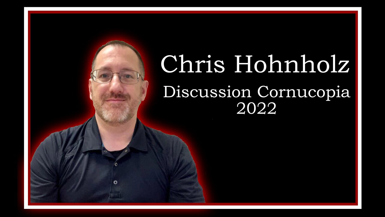 Chris Hohnholz: Discussion Cornucopia 2022