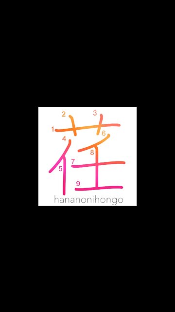 荏 - perilla/herb/bean/soft/pliable - Learn how to write Japanese Kanji 荏 - hananonihongo.com