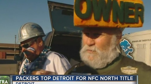 Packers Fans Invade Detroit on New Year's Day