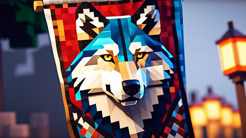 How To Make A Wolf Banner In Minecraft