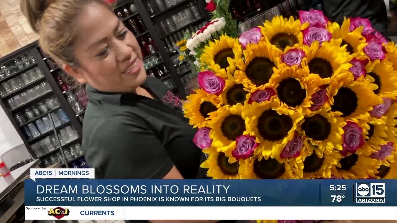 Florería Mi Sueño, the West Phoenix flower shop known for its massive bouquets