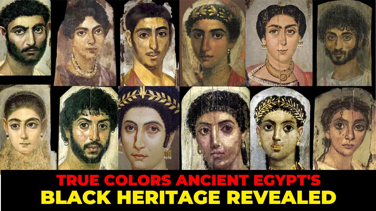 Unveiling the True Colors Ancient Egypt's Black Heritage Revealed