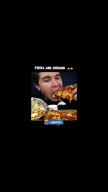 Pizza and Chicken 🍽😛