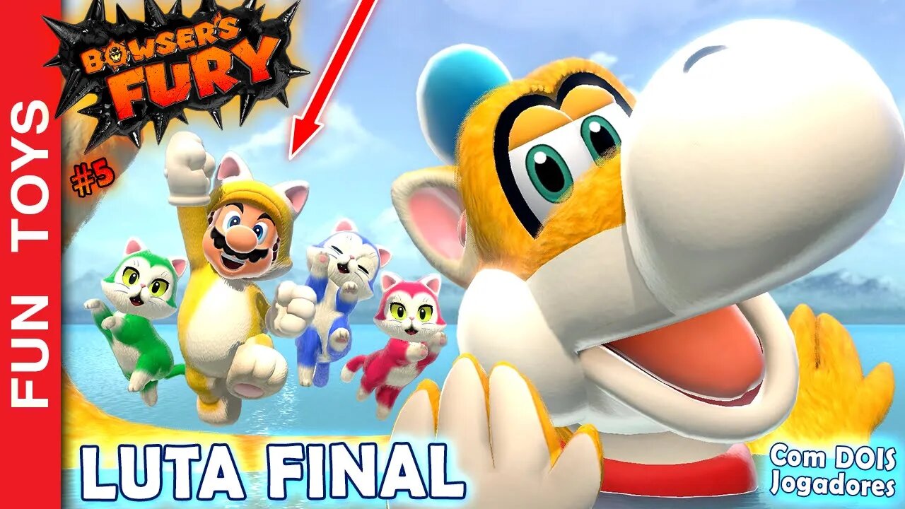 🔥 BOWSER's FURY - LUTA FINAL com o BOWSER!!! E uma surpresa IRADA no final!!! #05 PT-BR