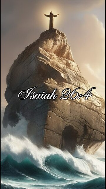 Isaiah 26:4 - Trust in the Lord forever, for the Lord, the Lord himself, is the Rock eternal.