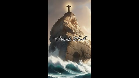 Isaiah 26:4 - Trust in the Lord forever, for the Lord, the Lord himself, is the Rock eternal.