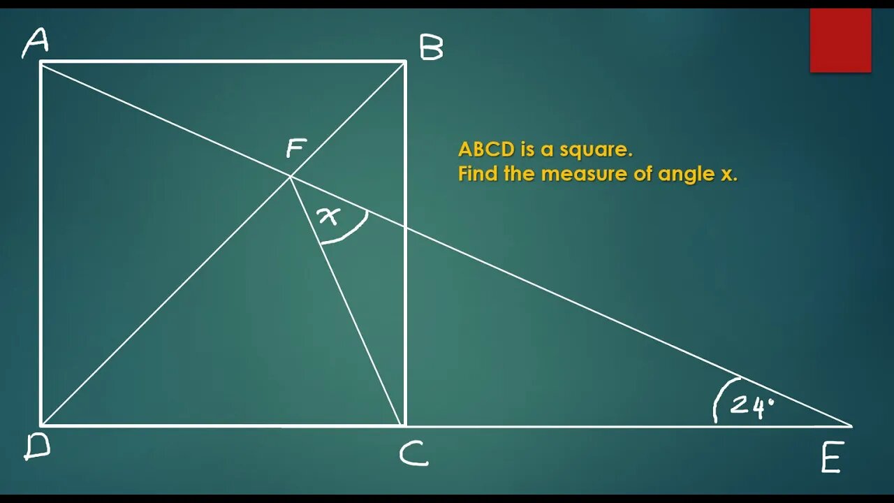 Nice Geometry problem for middle school