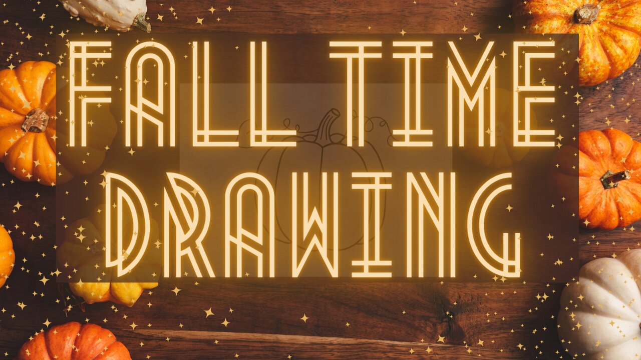 Drawing A Fall Pumpkin With Coffee! - Adventure Through Art