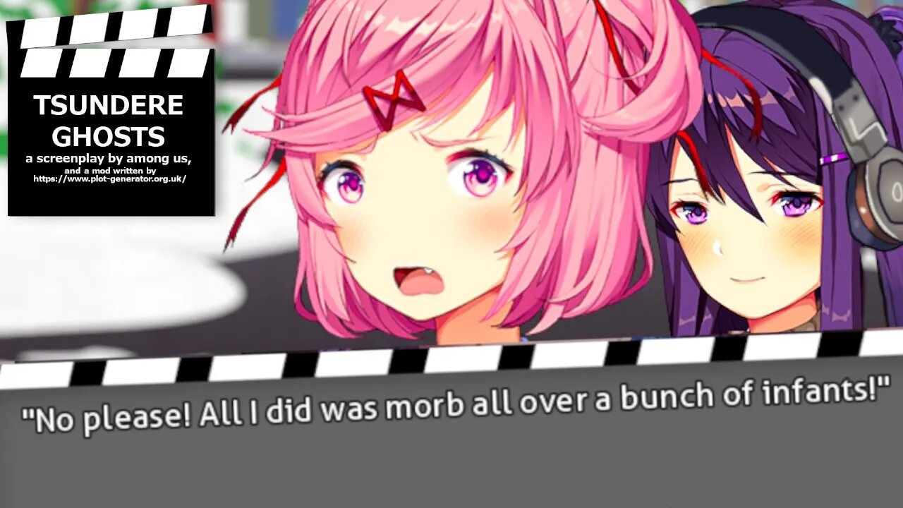 WHEN AI WRITES A DDLC MOD | TSUNDERE GHOSTS