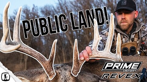 IOWA public land BOWHUNT (FEAT. 2023 PRIME REVEX)