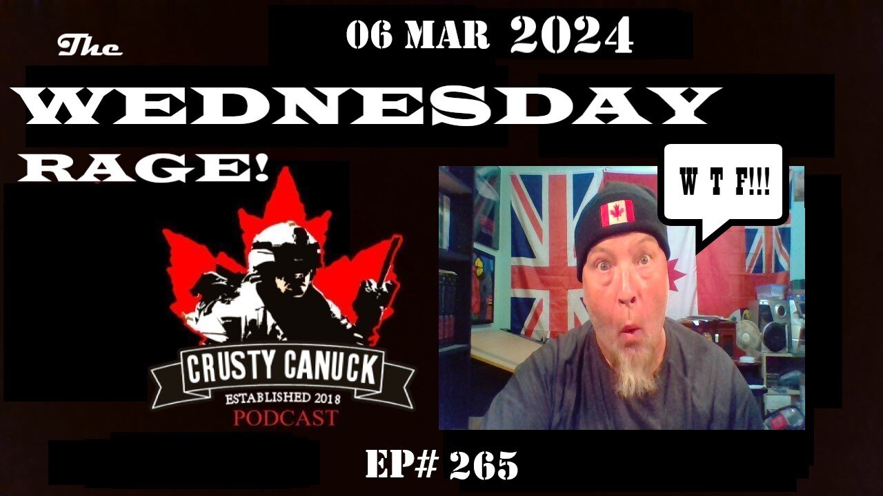 EP#265 Wednesday RAGE! Woke for Ukraine/ Pay Raise/ Slack Security