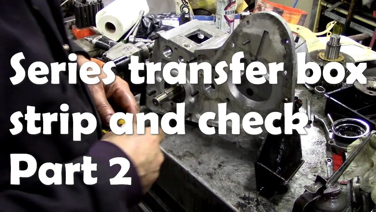 Series transfer case strip and check. Part 2