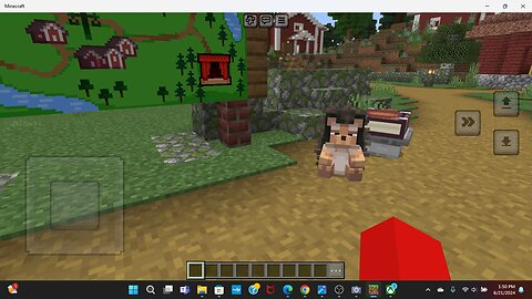 playing dexi ville in minecraft