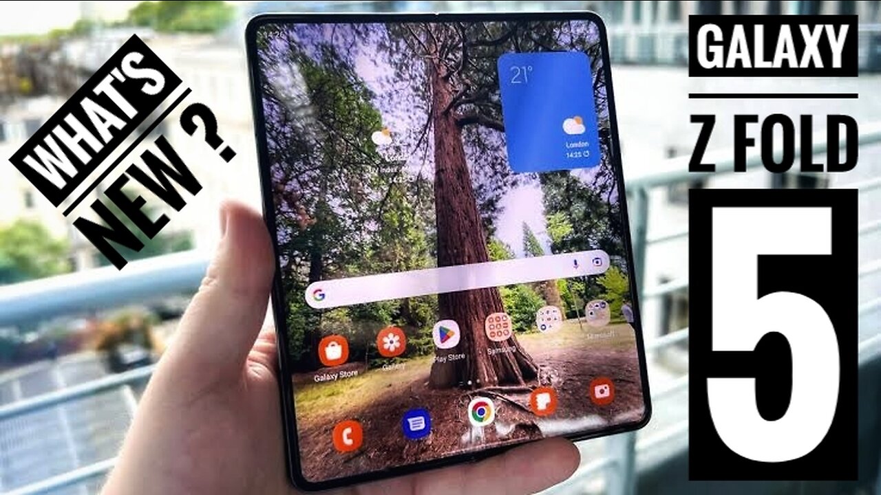 Samsung Galaxy Z Fold 5 Future of Smartphone First Impressions in Hindi| Foldable Tech & Features