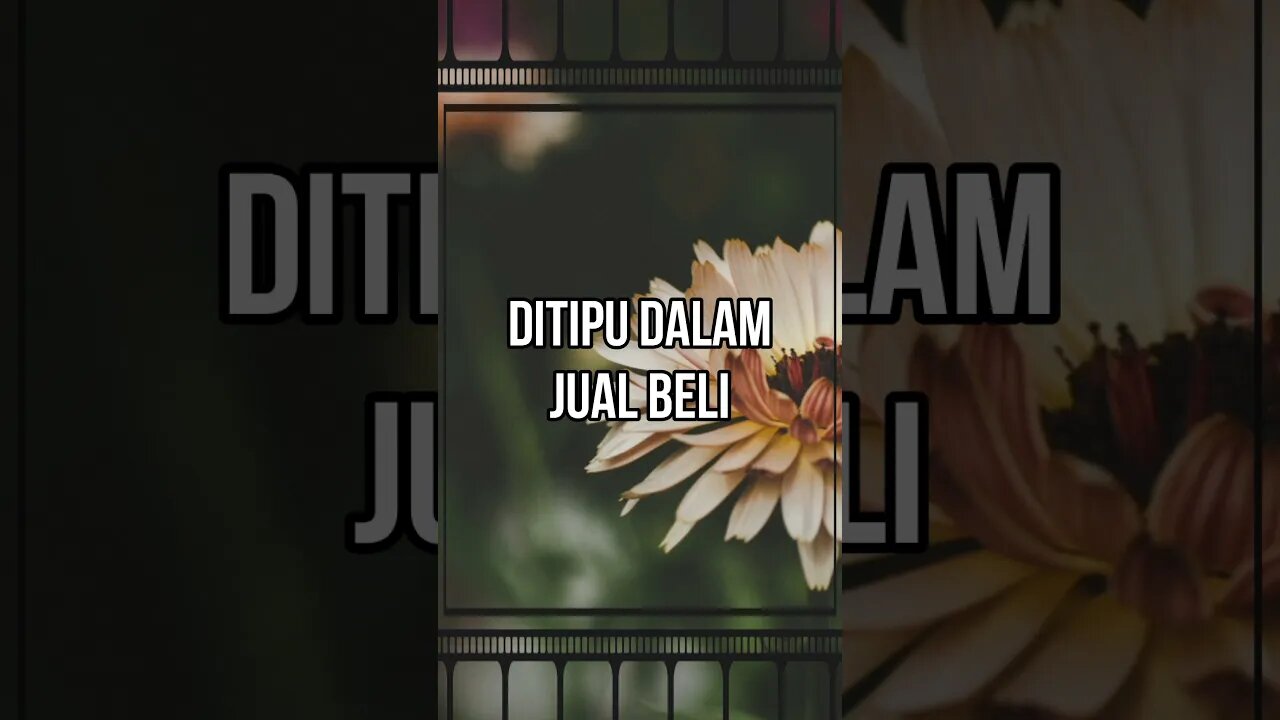 Orang yang ditipu dalam jual beli