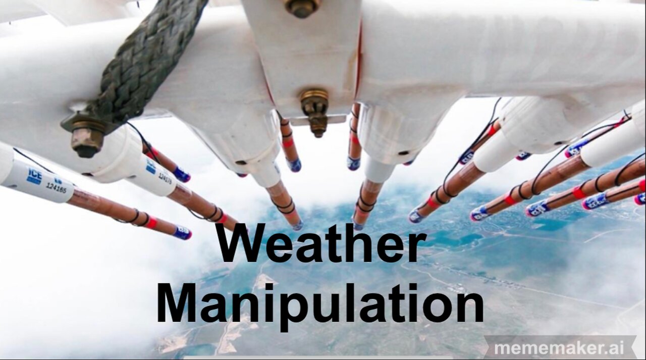 Quick thoughts on WEATHER MANIPULATION