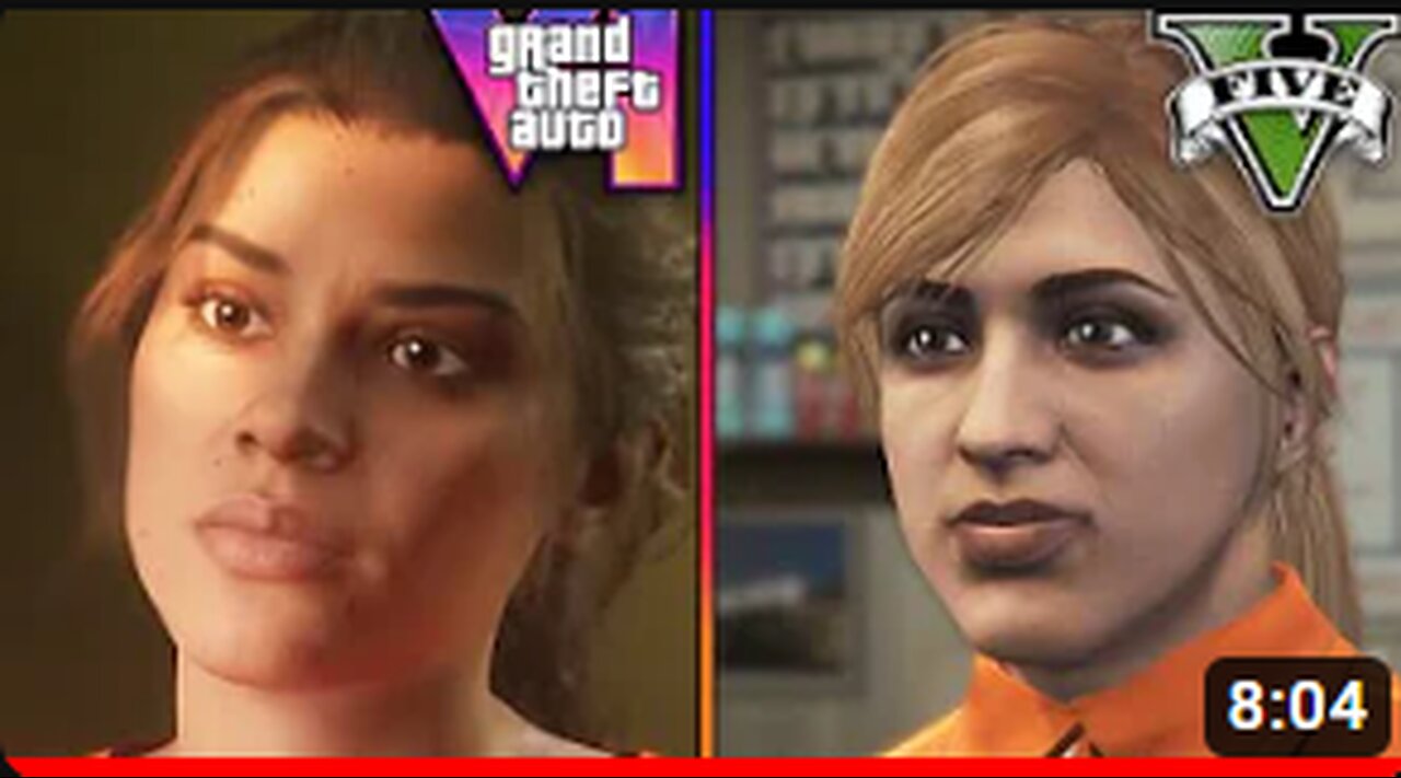 GTA 5 vs GTA 6 - Graphics comparison