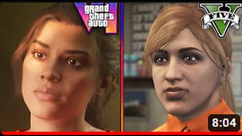 GTA 5 vs GTA 6 - Graphics comparison