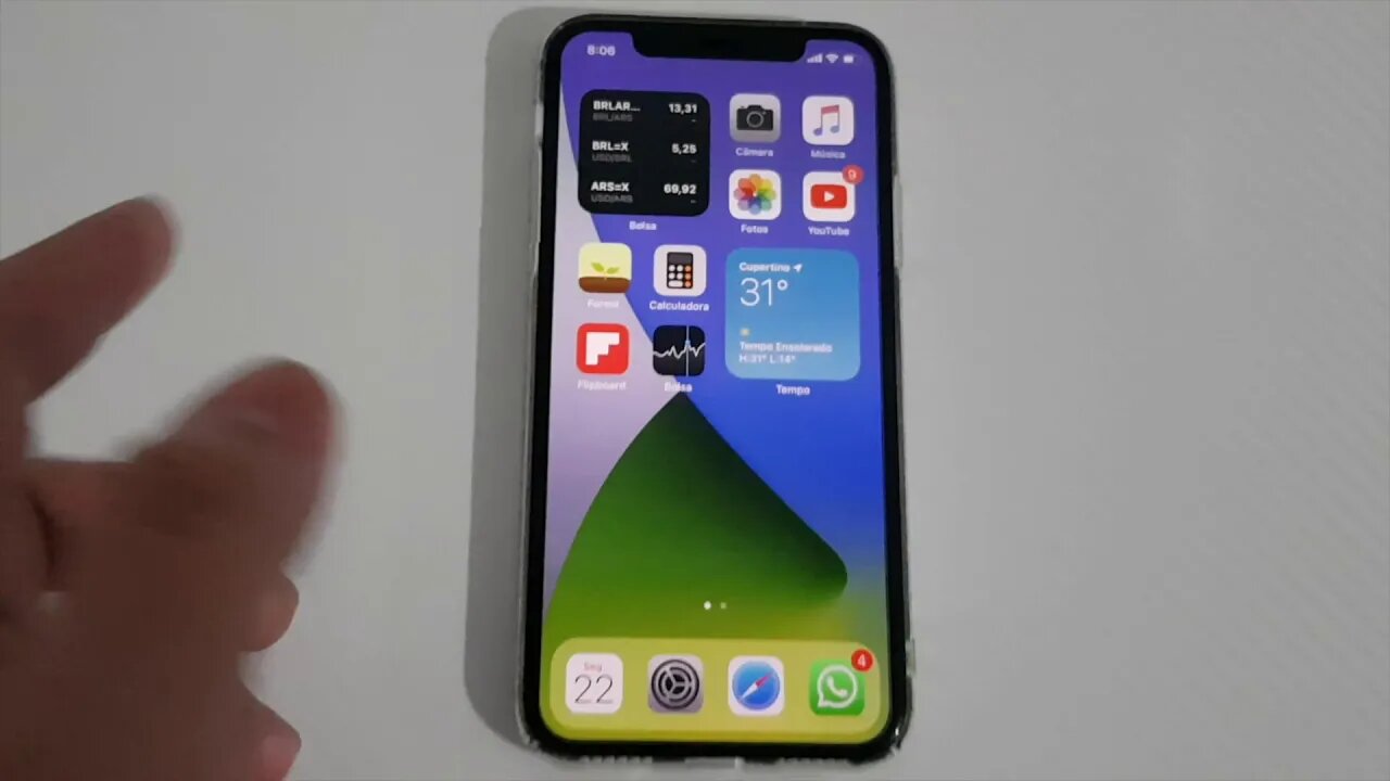 Testando o novo iOS 14! Hands on l link beta na descrição!