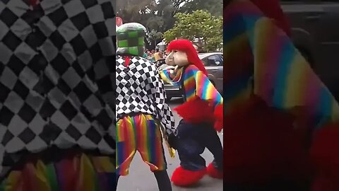 DANÇARINOS SUPER NINJAS DA CARRETA DA ALEGRIA FURACÃO, DANÇANDO FOFÃO, O MÁSKARA, BEN10 E PATATI