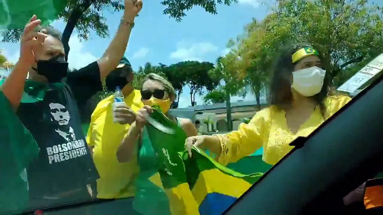 Carreata e Manifestação em João Pessoa na Paraíba. HOJE 14/03/2021