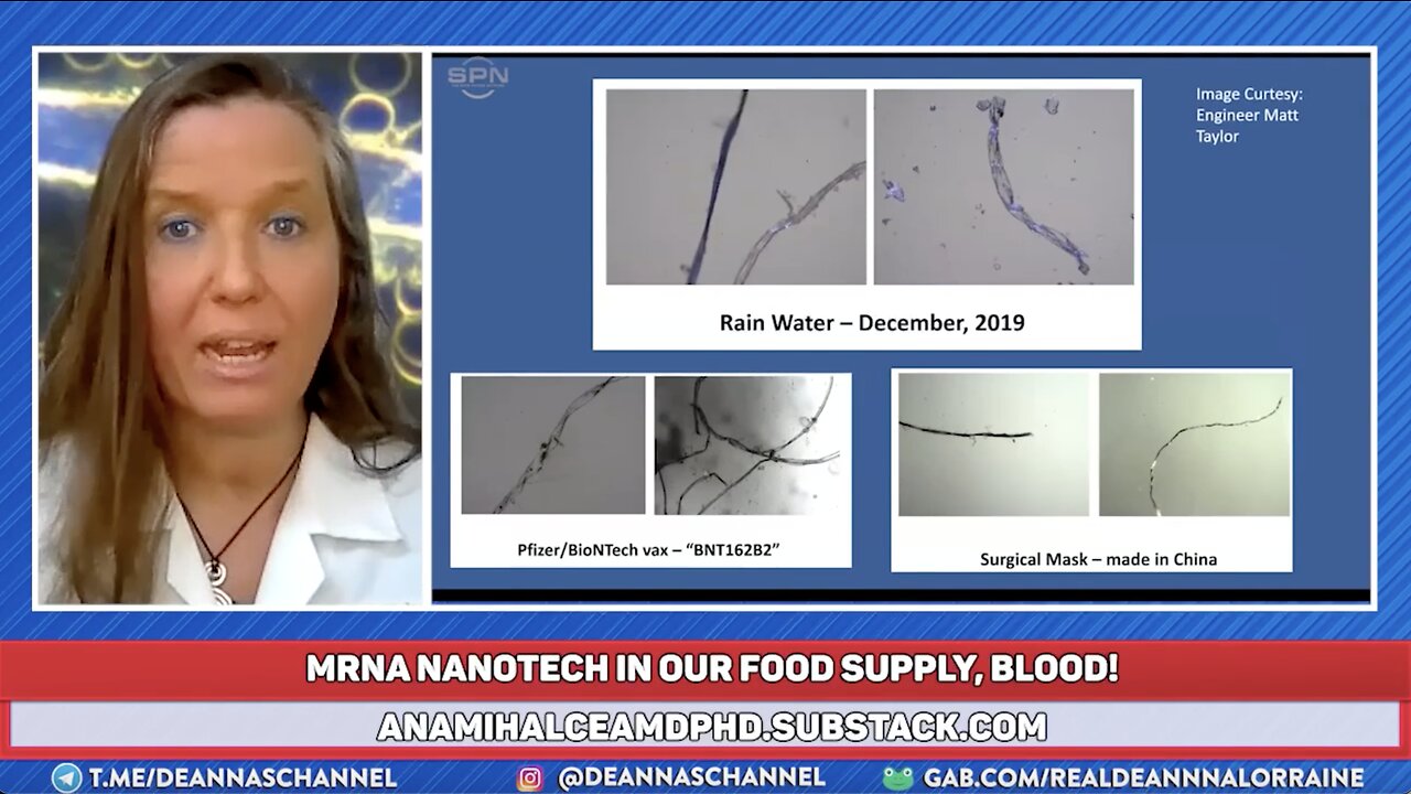 Self-Assembling NANO “Worms” FOOD, Blood & the UN-Vaxxed! Is it Being Sprayed In The Air?