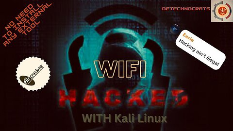 Wi-Fi Hacking with Kali Linux via Using Aircrack-ng