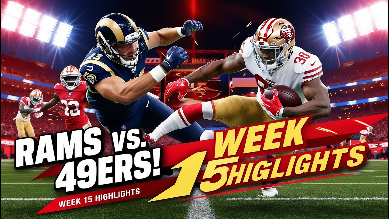 Los Angeles Rams vs. San Francisco 49ers Game Highlights | 2024 Season Week 15