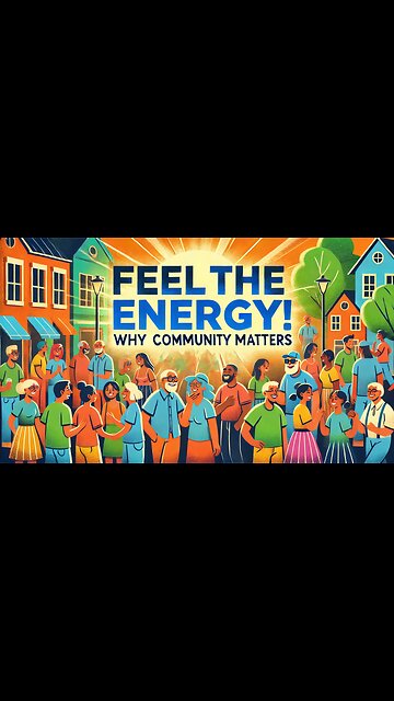 Feel the Energy! 🌟 Why Community Matters 🌍