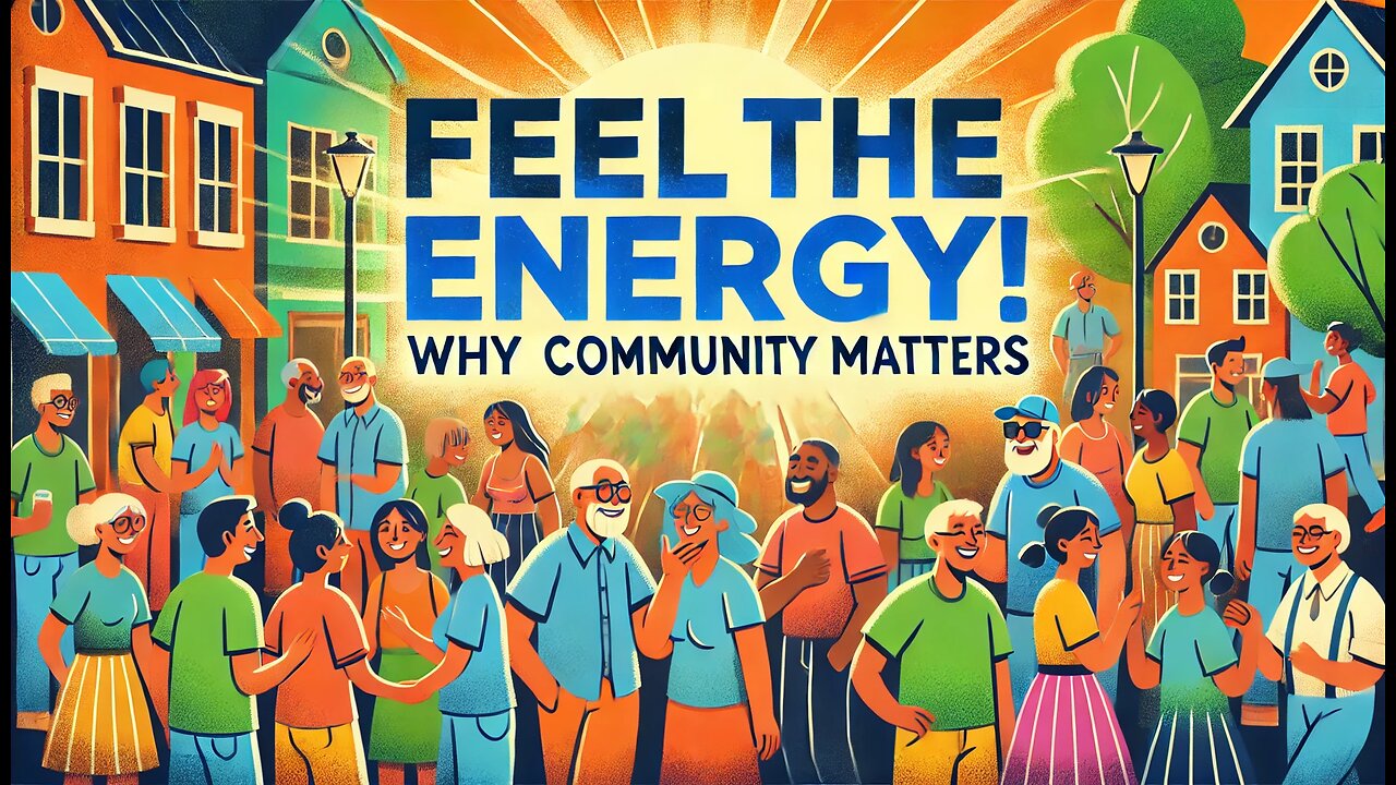 Feel the Energy! 🌟 Why Community Matters 🌍