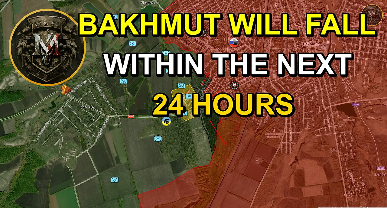 The Shortest 0.6 Square Kilometers OF Bakhmut. Military Summary And Analysis 2023.05.20