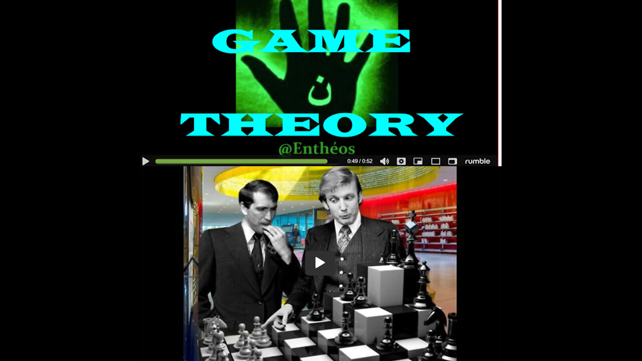 Game theory in the #GreatAwakening evolved from ancient times to today