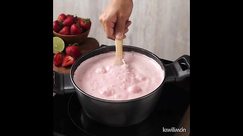 Arroz con Leche de Fresa