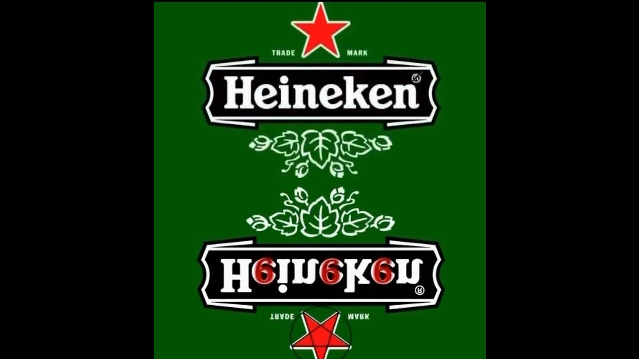 DUTCH HEINEKEN - MASONIC SATANIC BEER - SYMBOLS ARE THEIR DOWNFALL