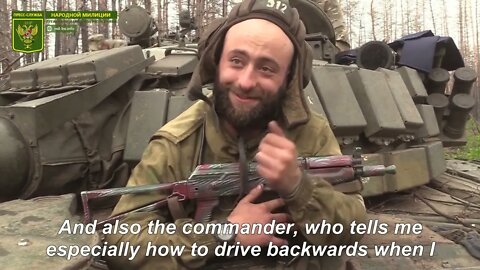 LPR Tankers On The Outskirts Of Severodonetsk